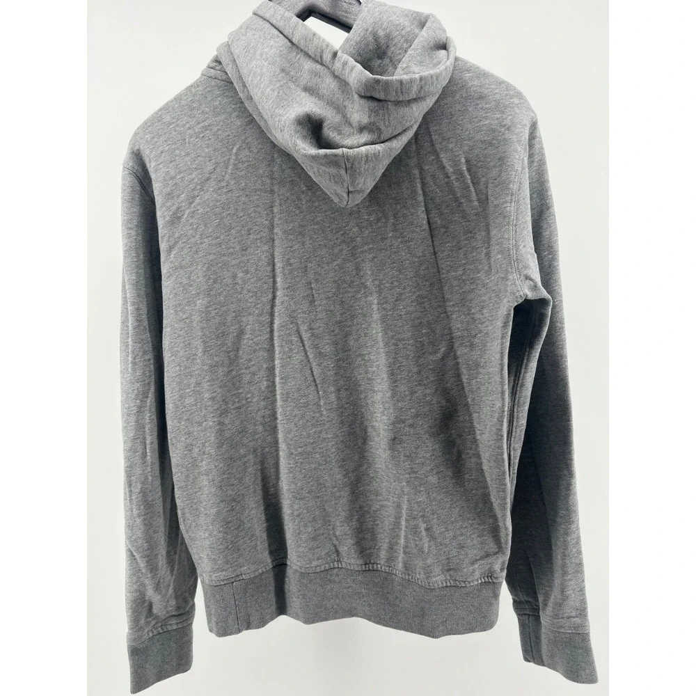 Polo Ralph Lauren Grey Hoodie Bear‎ Logo Pullover Sweatshirt Size S